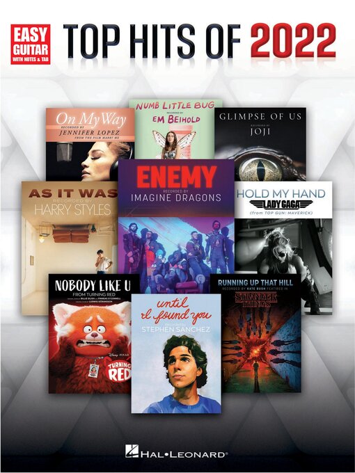 Title details for Top Hits of 2022 by Hal Leonard Corp. - Available